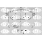 Plaquettes De Frein Avant Pour Renault Opel Fiat Nissan 410601073R 4423332