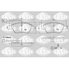 Plaquettes De Frein Avant Pour Peugeot Fiat 500 Citroën 1609253280 71770118