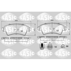 Plaquettes De Frein Avant Pour Peugeot 206 425229 E172132