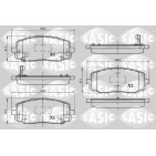 Plaquettes De Frein Avant Pour Hyundai i10 i20 Kia Picanto