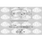 Plaquettes De Frein Arrière Pour VW Multivan T7 V VI Transporter 7E0698451