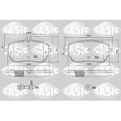 Plaquettes De Frein Avant Pour MERCEDES CLA Classe A B GLA