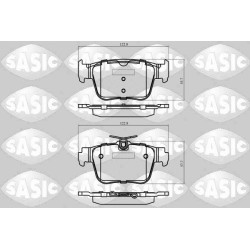 Plaquettes De Frein Arrière Pour VW Caddy Audi Seat Skoda 5WA698451A 5WA698451C