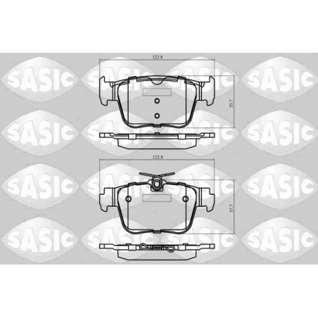 Plaquettes De Frein Arrière Pour VW Caddy Audi Seat Skoda 5WA698451A 5WA698451C