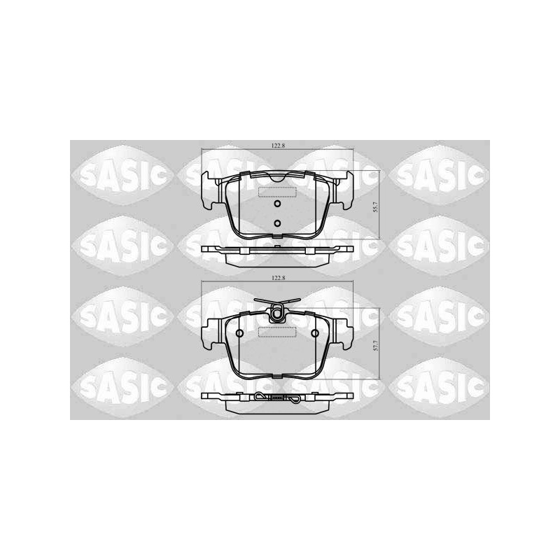 Plaquettes De Frein Arrière Pour VW Caddy Audi Seat Skoda 5WA698451A 5WA698451C