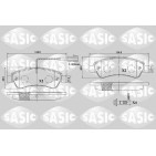 Plaquettes De Frein Arrière Pour Peugeot Opel Fiat Citroën 1612434180 77366679