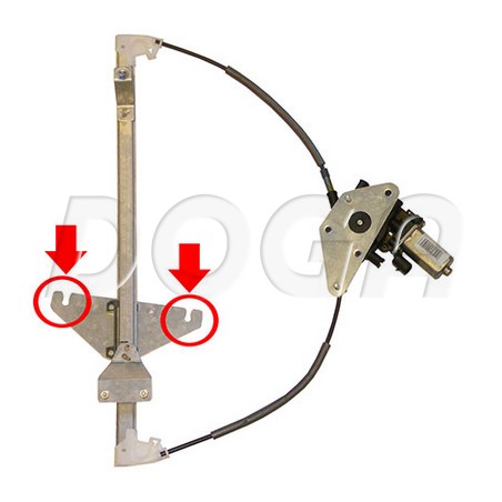 Mécanisme Lève-Vitre Avant Gauche Pour Jeep Cherokee 55360031AL 55360031AM