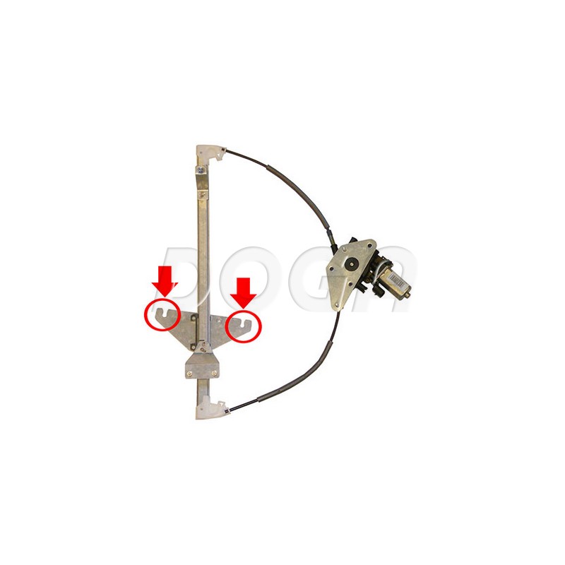Mécanisme Lève-Vitre Avant Gauche Pour Jeep Cherokee 55360031AL 55360031AM