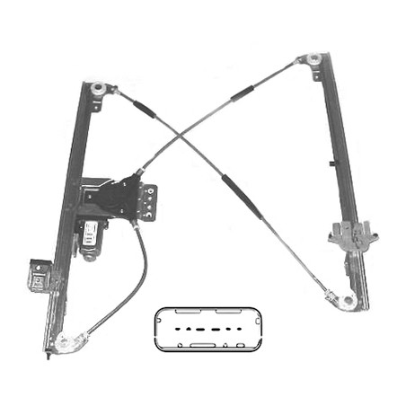 Mécanisme Lève-Vitre Avant Droit Pour Peugeot Fiat Citroën 9221Z5 1498743080