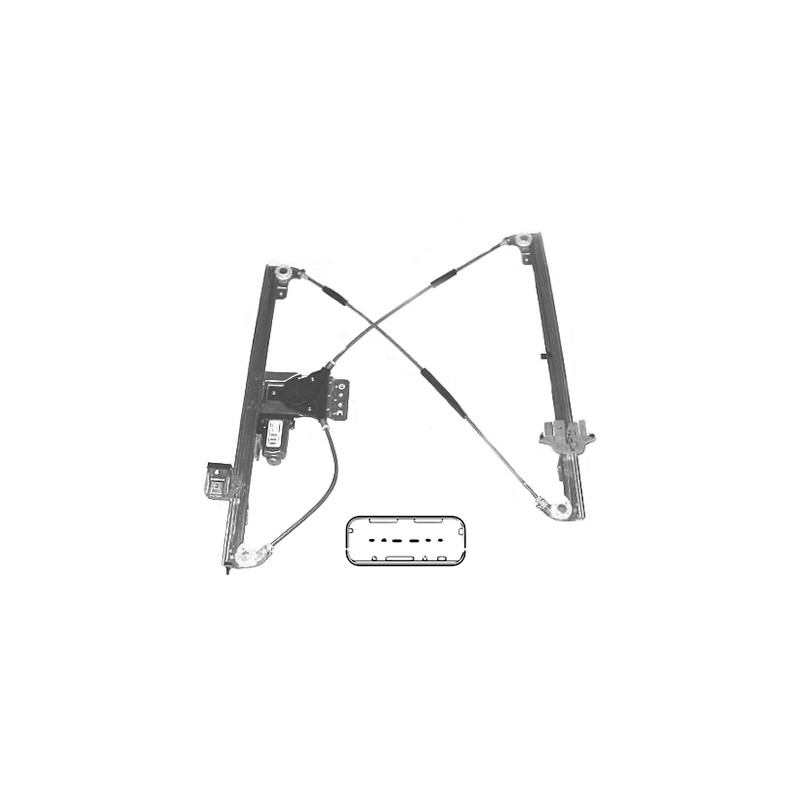 Mécanisme Lève-Vitre Avant Droit Pour Peugeot Fiat Citroën 9221Z5 1498743080