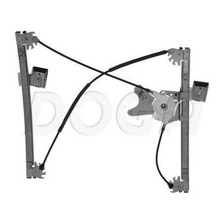 Mécanisme Lève-Vitre Avant Droit Pour VW Golf III Vento 1H0837402 1H0837402B