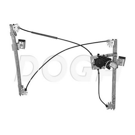 Mécanisme Lève-Vitre Avant Droit Pour VW Polo 6N3837462 6N3837462A 6N3837462C