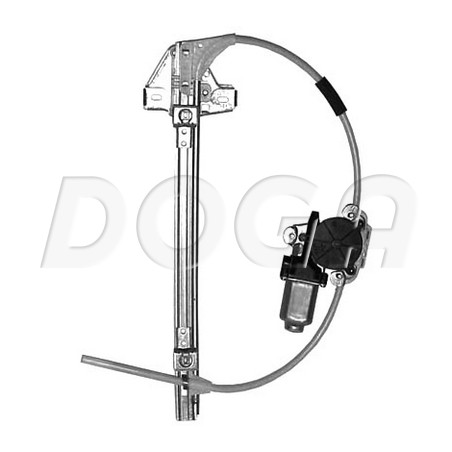 Mécanisme Lève-Vitre Arrière Droit Pour Renault Megane I 7700834342