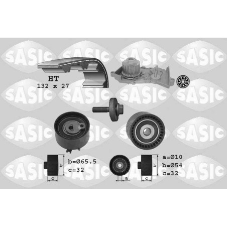 Kit De Distribution + Pompe à Eau Pour Renault Clio III Fluence 130C13191R