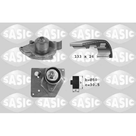 Kit De Distribution + Pompe à Eau Pour Renault Nissan Suzuki 7701474435