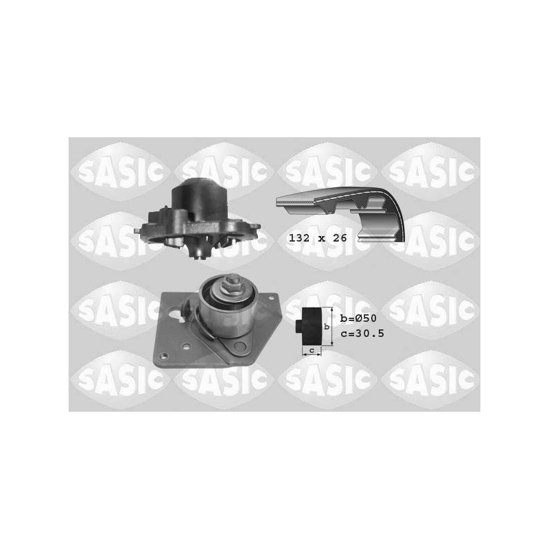 Kit De Distribution + Pompe à Eau Pour Renault Opel Nissan Mitsubishi 4408028