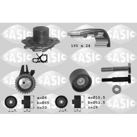 Kit De Distribution + Pompe à Eau Pour Fiat Alfa Romeo Suzuki Lancia 71736726