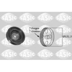 Poulie Damper Pour Renault Clio III IV Modus Twingo II 8200315270