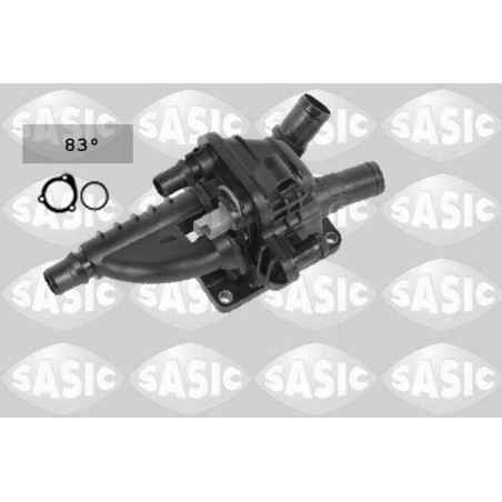 Boitier Thermostat D'Eau Pour Peugeot 206+ Fiat Citroën DS 1336AX 9684588980