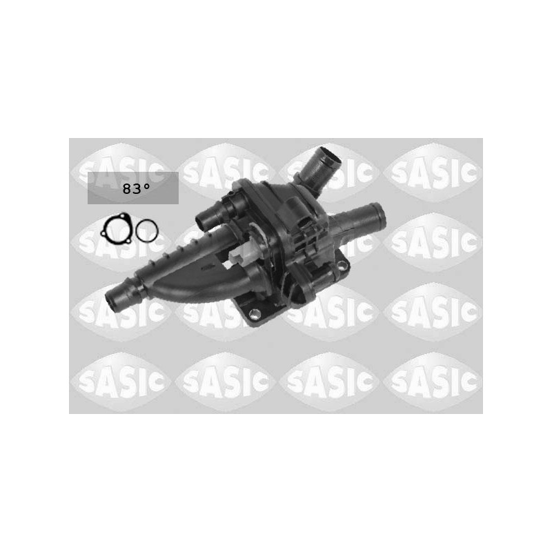 Boitier Thermostat D'Eau Pour Peugeot 206+ Fiat Citroën DS 1336AX 9684588980