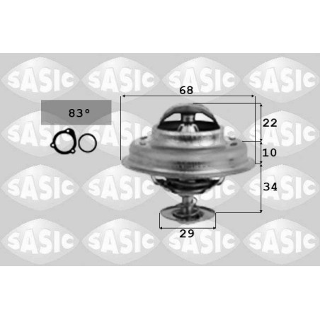 Thermostat D'Eau Pour Peugeot Citroën Rover 133825 GTS303 96159513 PEL100300EVA