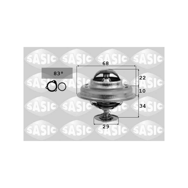 Thermostat D'Eau Pour Peugeot Citroën Rover 133825 GTS303 96159513 PEL100300EVA
