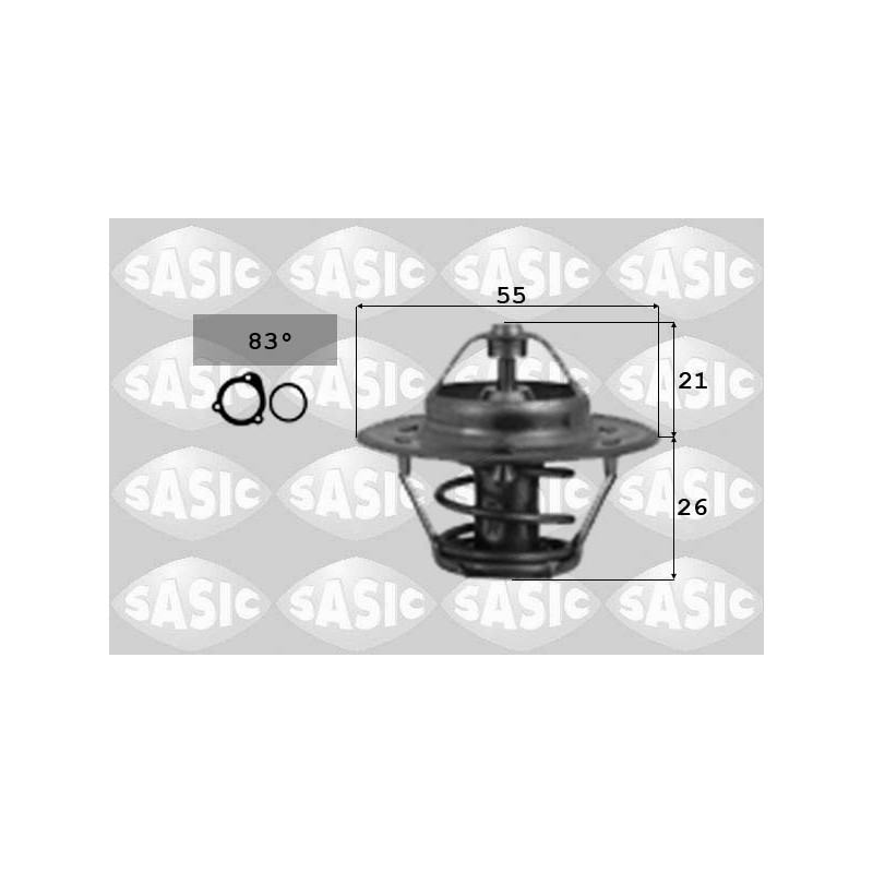 Thermostat D'Eau Pour Peugeot Fiat Citroën Evasion Lancia 133839 9616090280