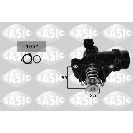 Boitier Thermostat D'Eau Pour BMW Série 1 E87 3 E46 E90 E91 5 E60 11537510959