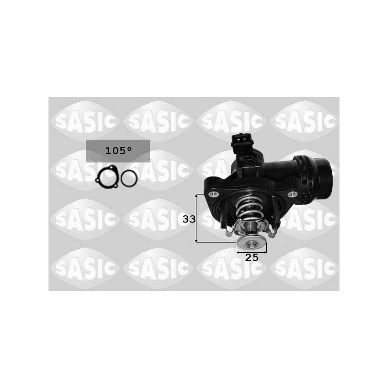 Boitier Thermostat D'Eau Pour BMW Série 1 E87 3 E46 E90 E91 5 E60 11537510959