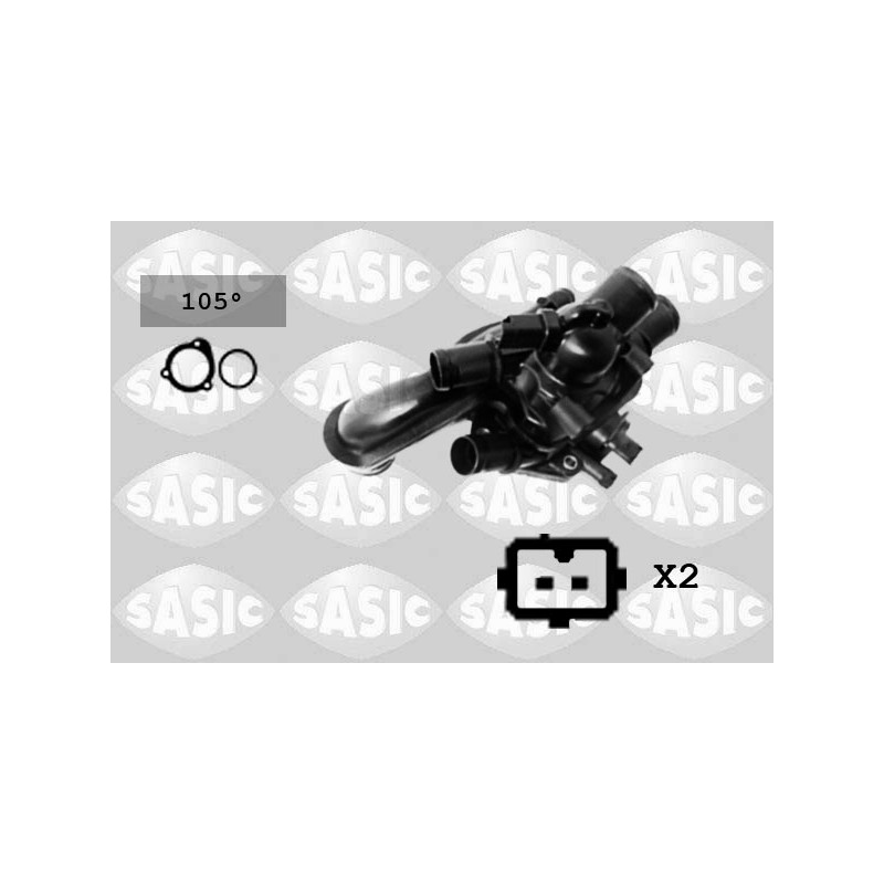 Boitier Thermostat D'Eau Pour Peugeot 207 308 Citroën Mini 1336Z6 11537534521