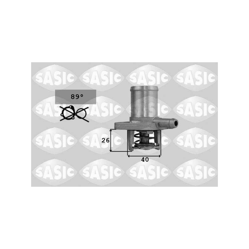 Boitier Thermostat D'Eau Pour Renault Clio I II Kangoo Twingo 7700868980