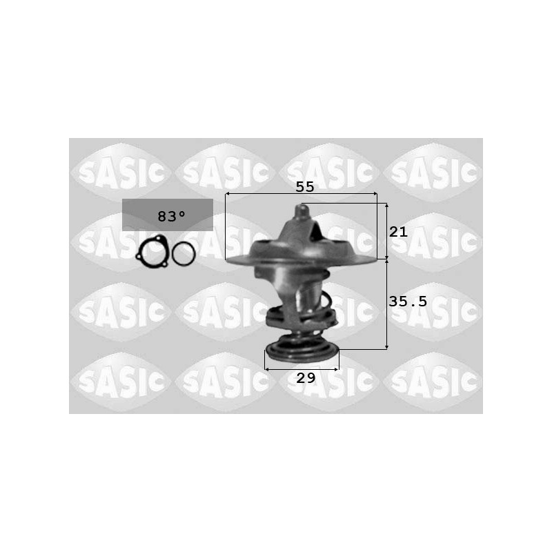Thermostat D'Eau Pour Peugeot Fiat Toyota Suzuki 133823 9616090180 SU00100223