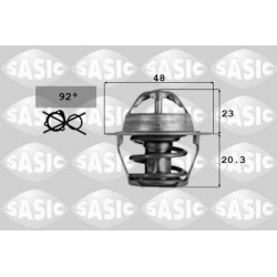 Thermostat D'Eau Pour Opel Ascona B Manta Meriva Vectra Daewoo Espero Nexia