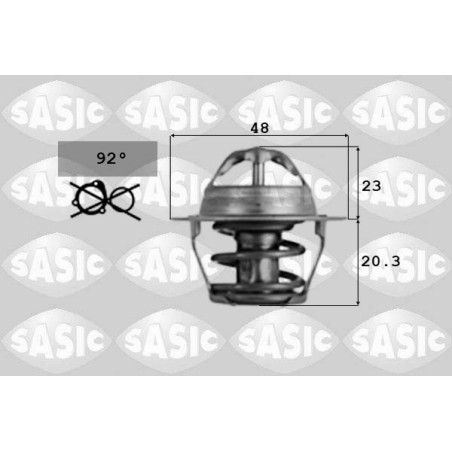 Thermostat D'Eau Pour Opel Ascona B Manta Meriva Vectra Daewoo Espero Nexia