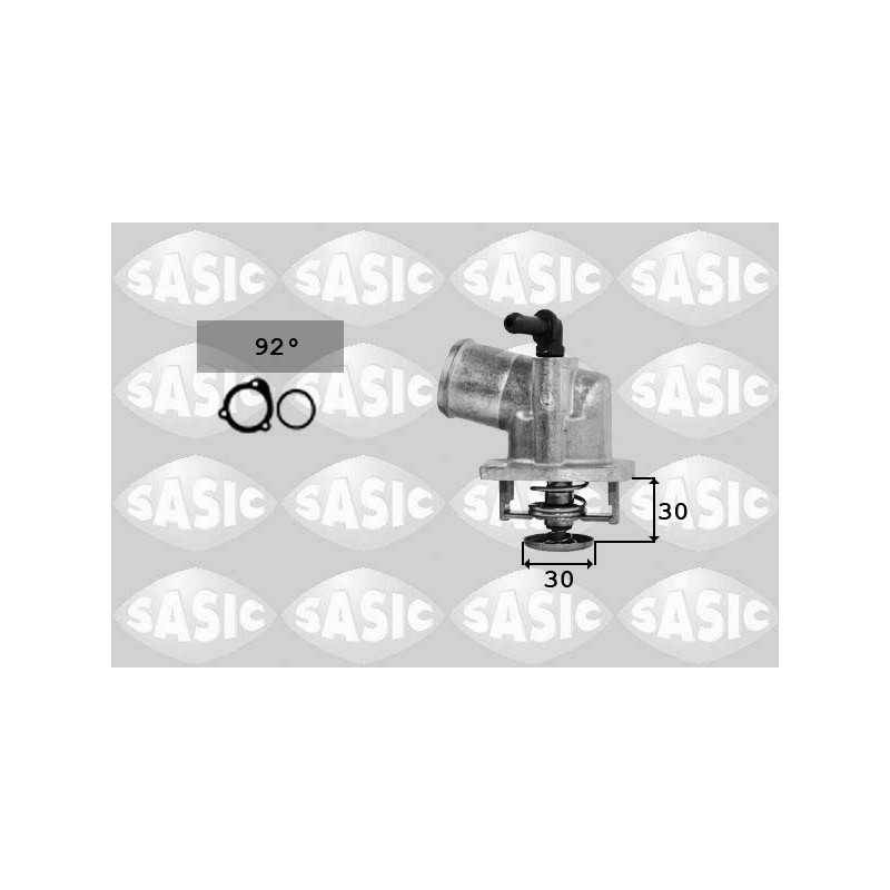 Boitier Thermostat D'Eau Pour Opel Astra G Combo/Monospace Combo Tour 1338003