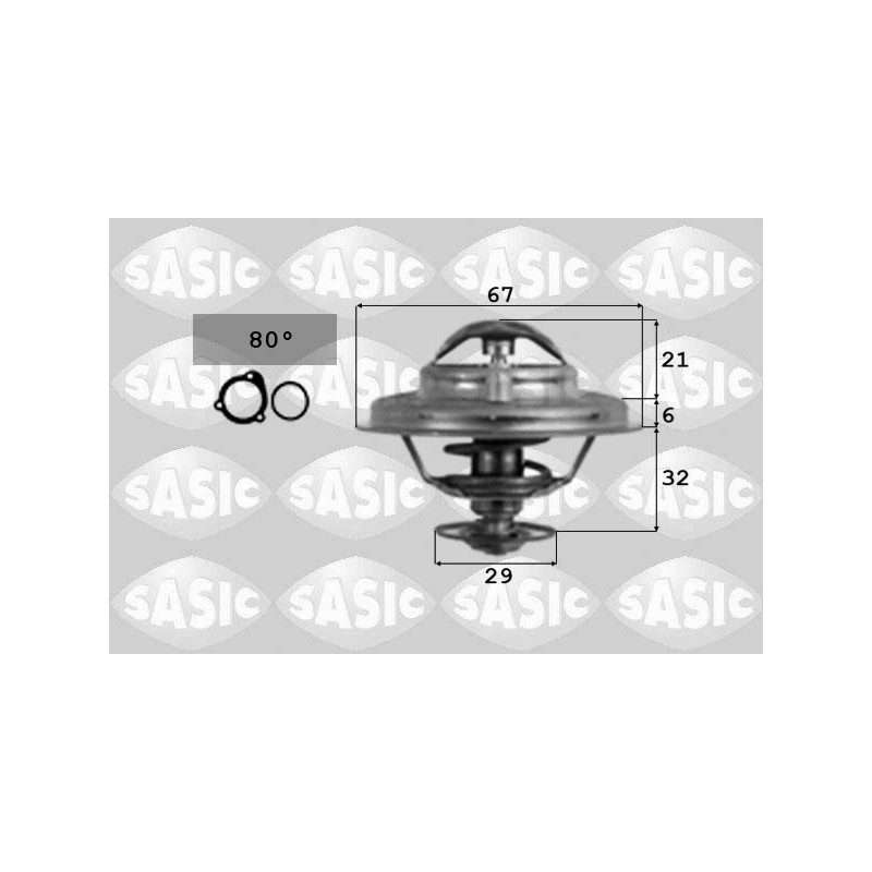 Thermostat D'Eau Pour VW Bora Seat BMW Opel 075121113D 11532246199 1338076