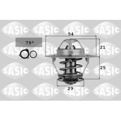 Thermostat D'Eau Pour Renault Fiat Iveco 5000815791 4828120 4703088 7701042512