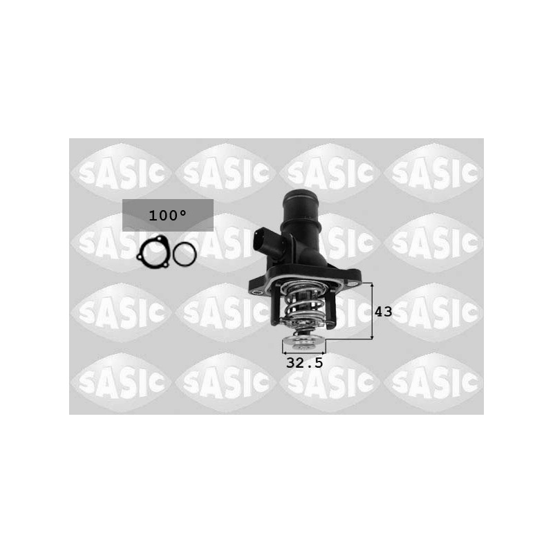 Boitier Thermostat D'Eau Pour VW Bora Golf IV Audi A3 Skoda Octavia I 1.6