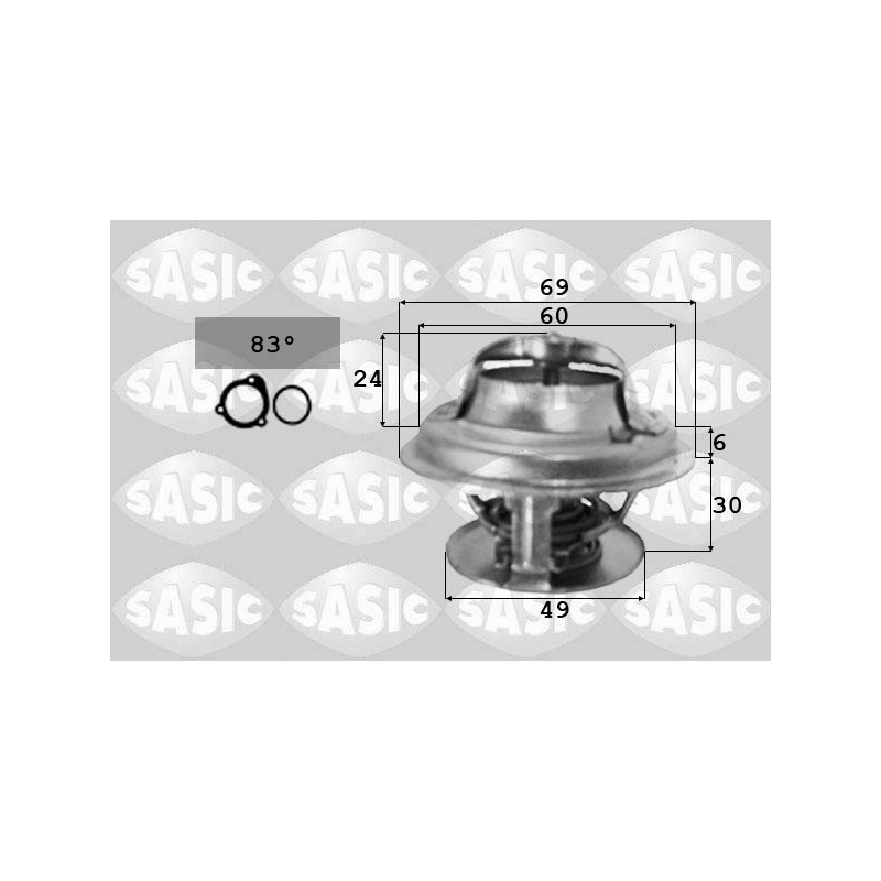 Thermostat D'Eau Pour Peugeot 505 604 Ford Scorpio I Sierra