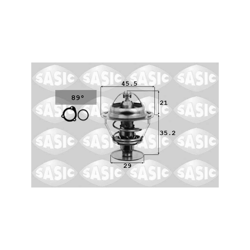 Thermostat D'Eau Pour Peugeot Citroën AX Rover 133821 GTS299 1338C8 PEL10019EVA