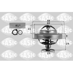 Thermostat D'Eau Pour Peugeot Renault Citroën Talbot 133764 7700665226 133820