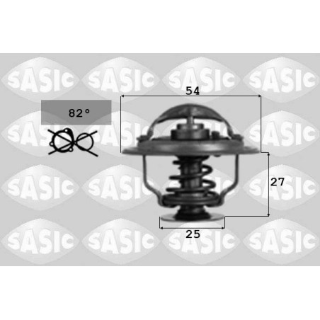 Thermostat D'Eau Pour Peugeot Boxer Citroën Jumper Iveco 133890 500329622