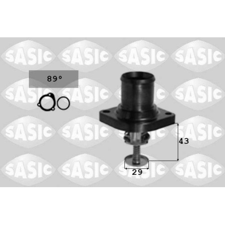 Thermostat D'Eau Pour Peugeot 206 307 308 Fiat Citroën Lancia 1338A0 9630066680