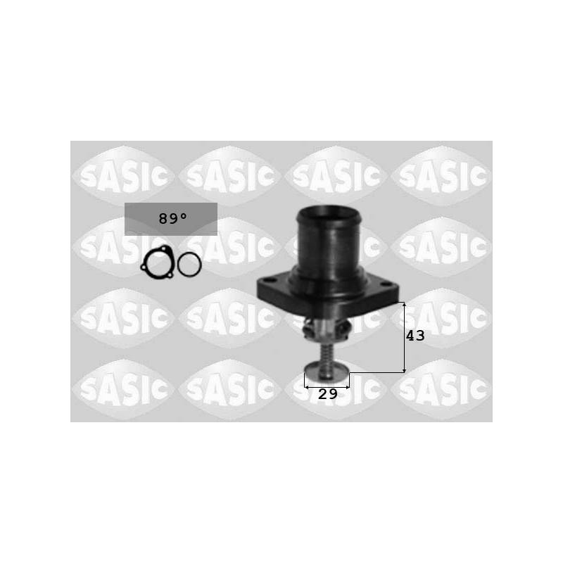 Thermostat D'Eau Pour Peugeot 206 307 308 Fiat Citroën Lancia 1338A0 9630066680