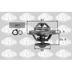 Thermostat D'Eau Pour VW LT 28-35 I Audi Skoda 077121113 078121113C 078121113F