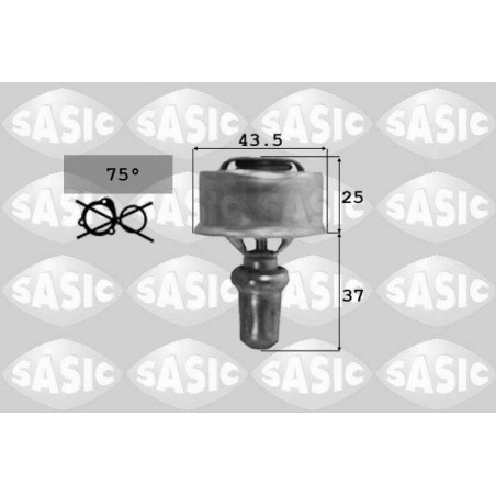 Thermostat D'Eau Pour Renault 5 18 21 Fuego Trafic 7701348375