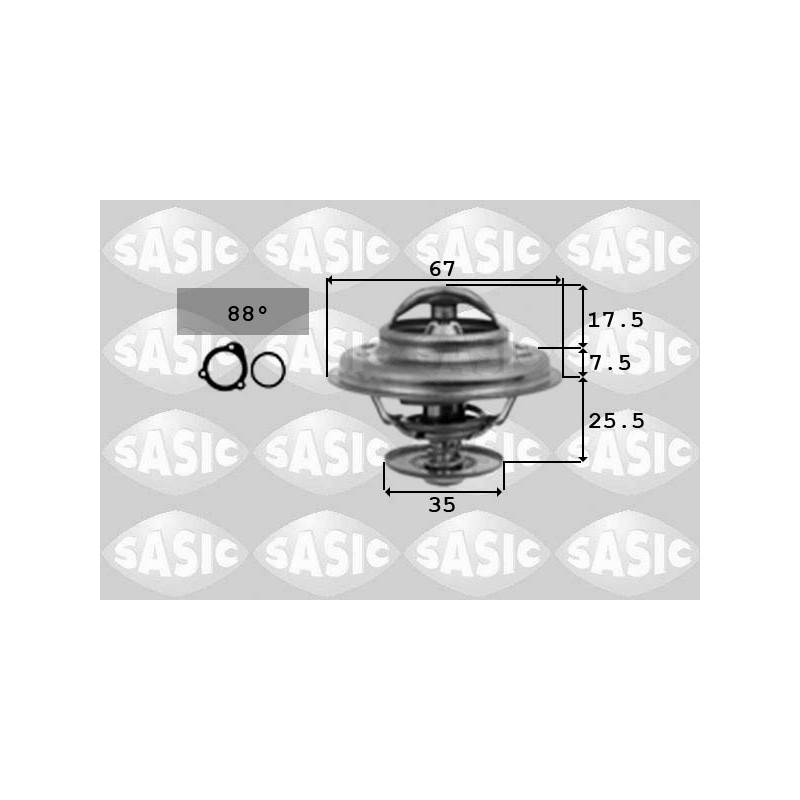 Thermostat D'Eau Pour VW Audi BMW Volvo 035121113B 11531721002 273728 067121113