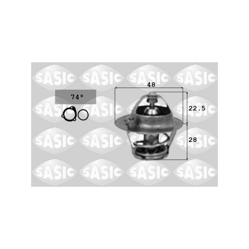 Thermostat D'Eau Pour Ford Focus C-Max II Turnier Puma 1303377 1306001