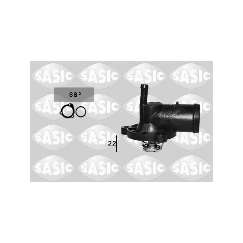 Boitier Thermostat D'Eau Pour VW Lupo Seat Arosa Skoda Felicia II 1.0 1.3
