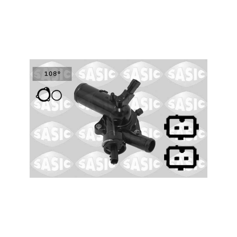 Boitier Thermostat D'Eau Pour Renault Clio III Modus Twingo II 8200400294